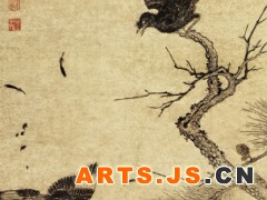 031 《鹧鸪图》

宋 赵佶 纸本水墨 纵88.2厘米 横52厘米 南京博物馆藏

    赵佶是一位奢侈****、政治上无所作为的皇帝。在书画艺术方面却有精深造诣。他当政时期, 大大扩大画院规模, 提高宫廷画家的地位和待遇。在画史上有不少画以赵佶之名或假借其名流传下来。此图神态逼肖,笔力精劲,画上有赵佶签押于朱书“御书”上,幅内上方有清代乾隆皇帝的御题。 