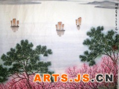 湖畔春早