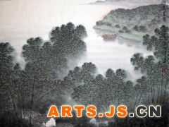 湖滨夏荫