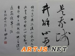 刘开强老师最新创作“竹风”