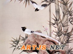 双禽图之竹