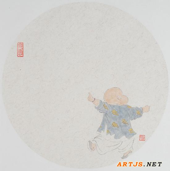 江珊作品 32x32 去那边玩